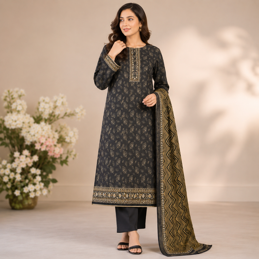 Dastaan 3Pc printed lawn