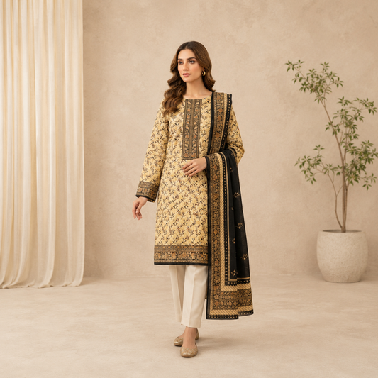 Minakari Lawn 3PC – Adorable Summer Collection