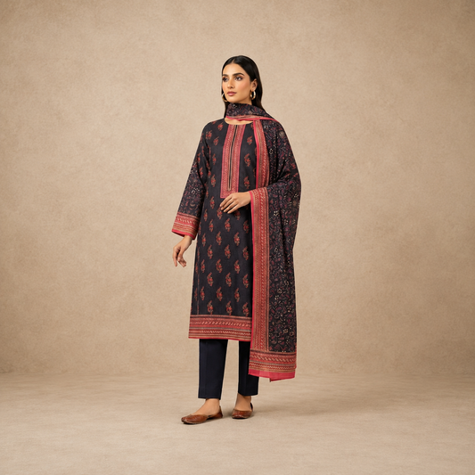 Minakari Lawn 3PC – Adorable Summer Collection