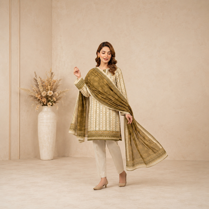 Minakari Lawn 3PC – Adorable Summer Collection