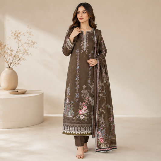 Zarqoon Lawn 3PC – Soft Edition