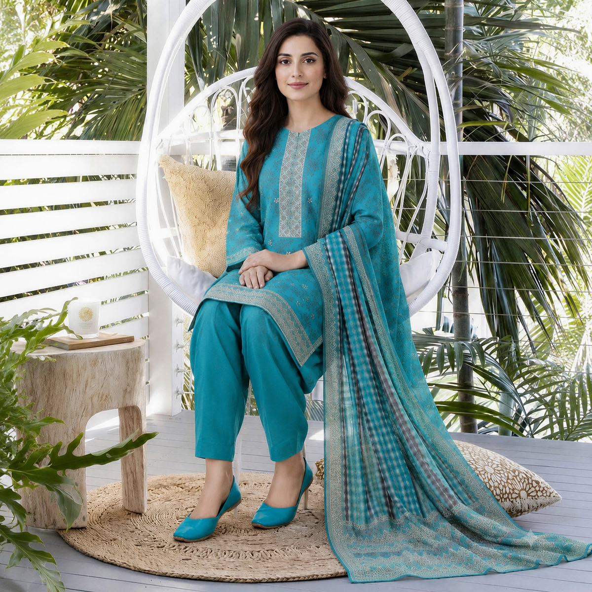 Minakari Lawn 3PC – Adorable Summer Collection