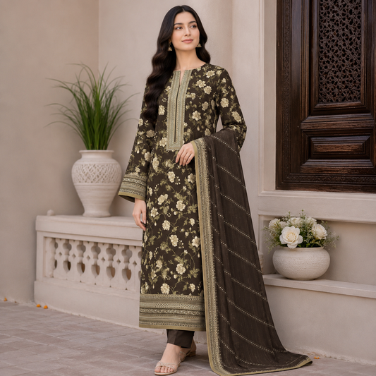 Resham Chamki Lawn 3PC Unstitched – Summer Special