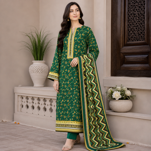 Resham Chamki Lawn 3PC Unstitched – Summer Special