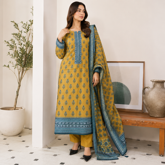 Resham Chamki Lawn 3PC Unstitched – Summer Special