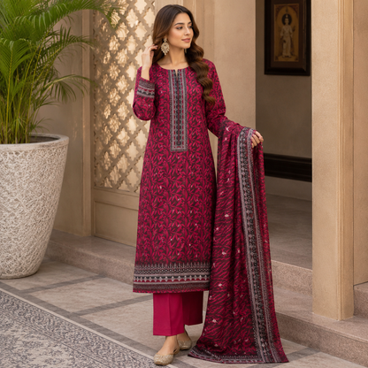 Resham Chamki Lawn 3PC Unstitched – Summer Special