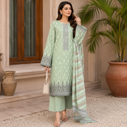 Dastaan 3Pc printed lawn