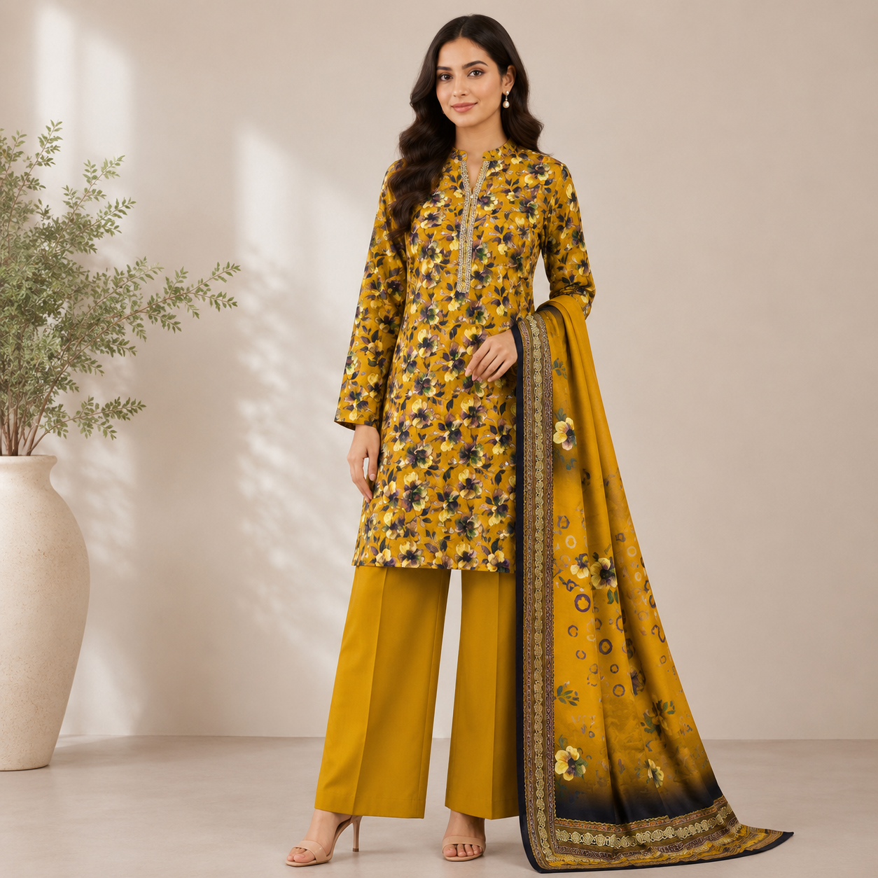 Summer Original Printed Lawn 3-PC