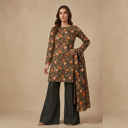 Summer Original Printed Lawn 3-PC