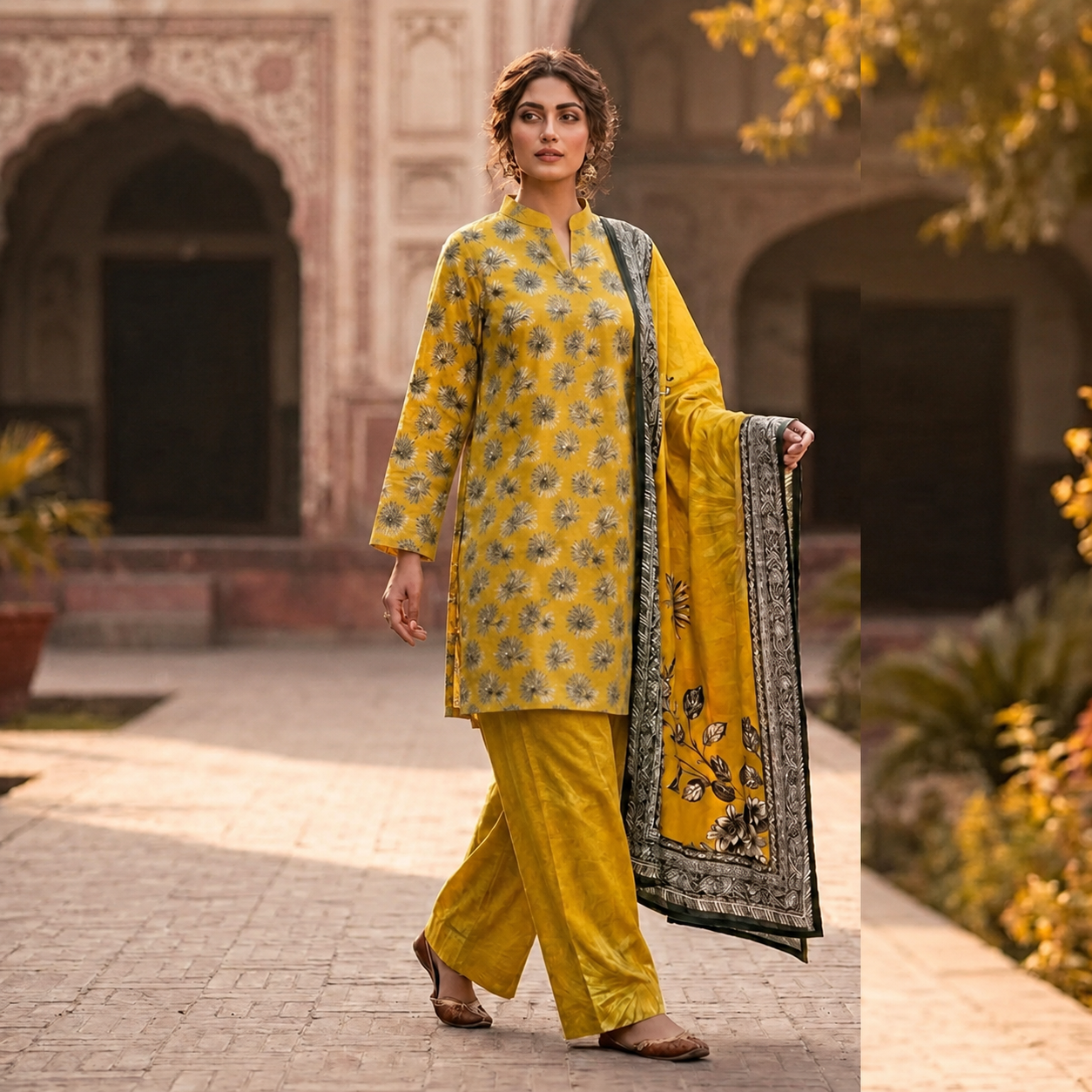 Summer Original Printed Lawn 3-PC