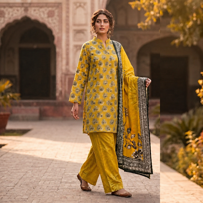 Summer Original Printed Lawn 3-PC