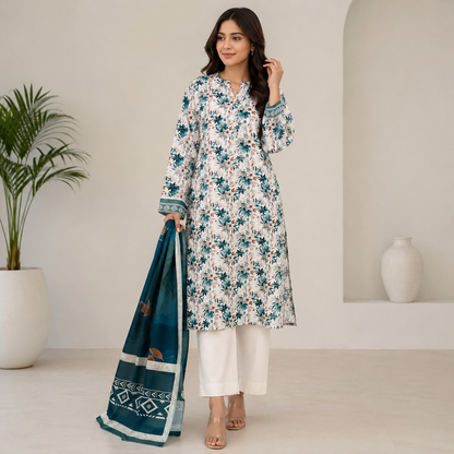 Summer Original Printed Lawn 3-PC