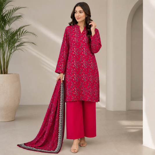 Summer Original Printed Lawn 3-PC