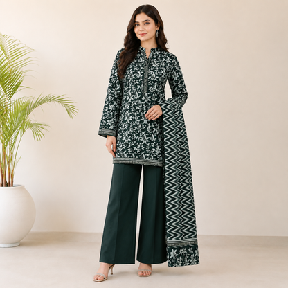 Summer Original Printed Lawn 3-PC