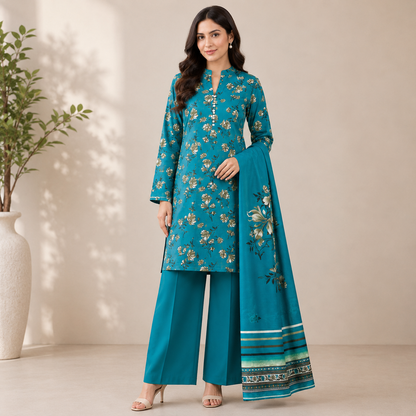 Summer Original Printed Lawn 3-PC