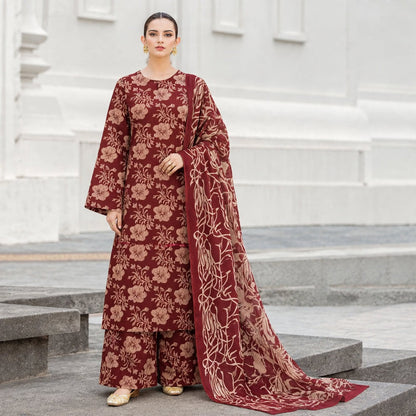 Branded Classic Khaddar 3PC