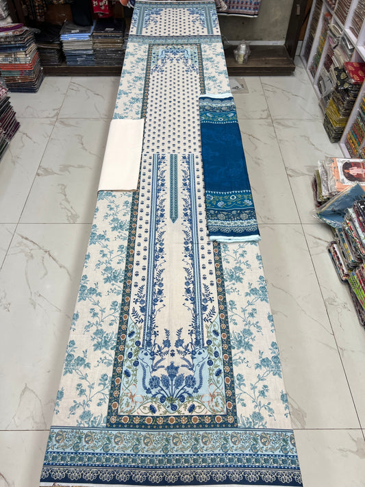 Zarqoon Lawn 3PC – Soft Edition