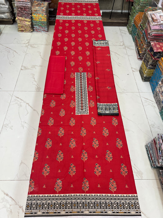 Dastaan 3Pc printed lawn
