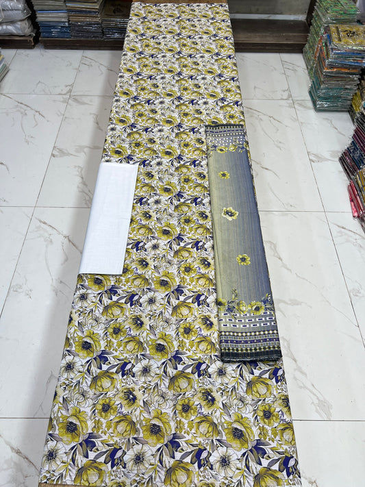 Almirah Original Bana Dora Lawn 3PC