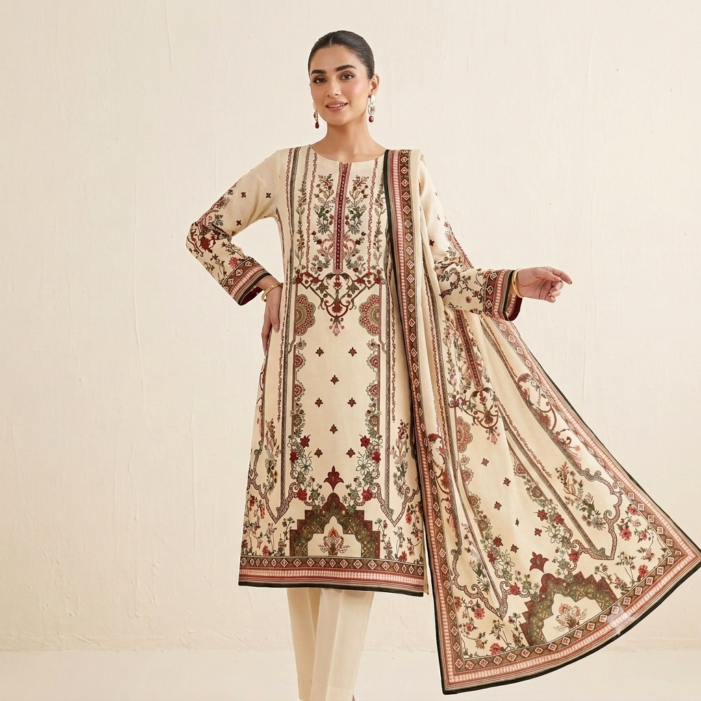 Zarqoon Lawn 3PC – Soft & Elegant Edition 0 Reviews