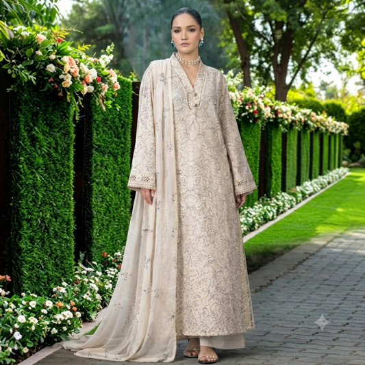 Bareeze Exclusive Lawn Collection 2026 – Premium EMB 3PC