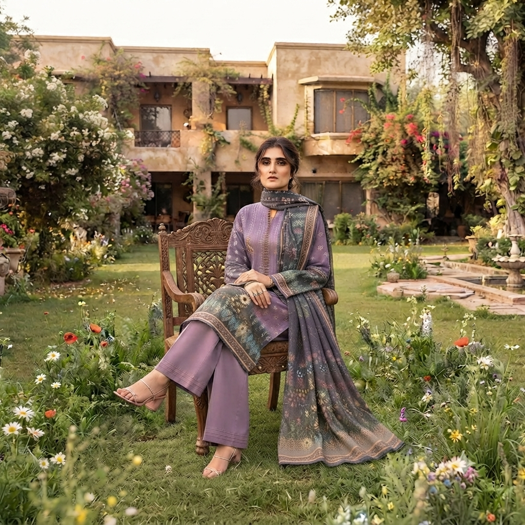 Bamber Chiffon Dupatta