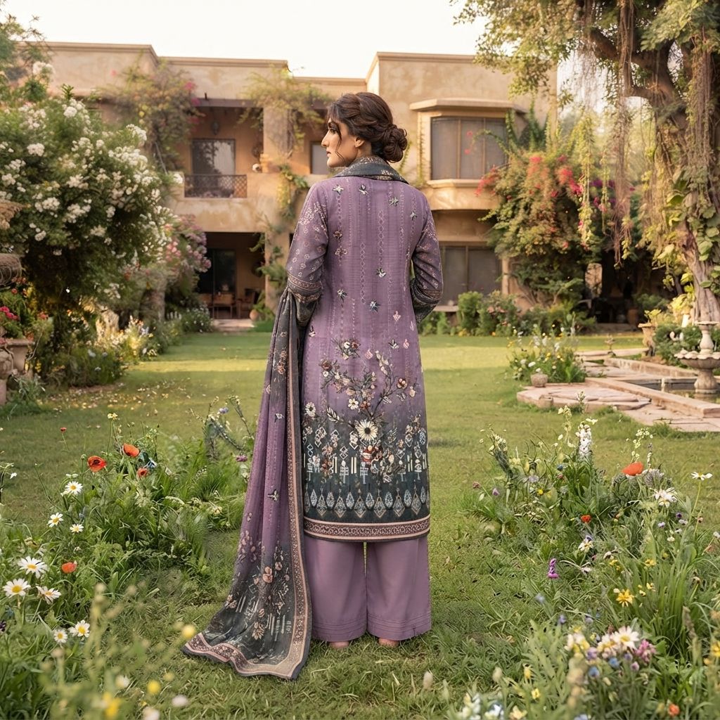 Bamber Chiffon Dupatta