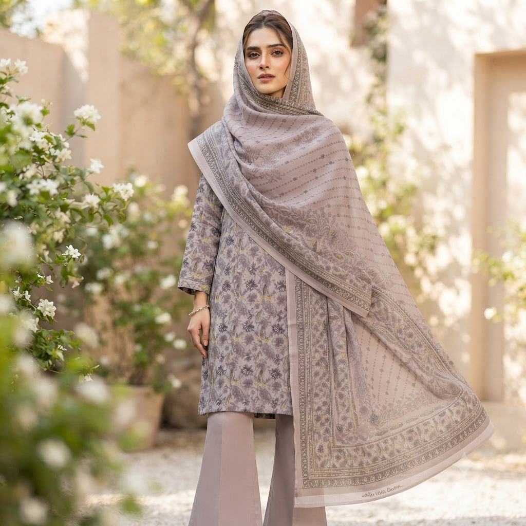 Noor Premium Lawn 3PC