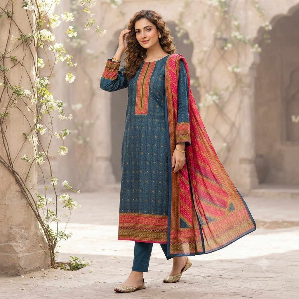 Noor Premium Lawn 3PC