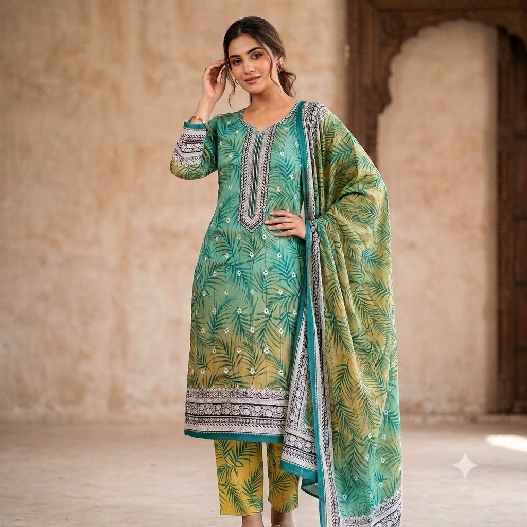 Summer Original Printed Lawn 3-PC
