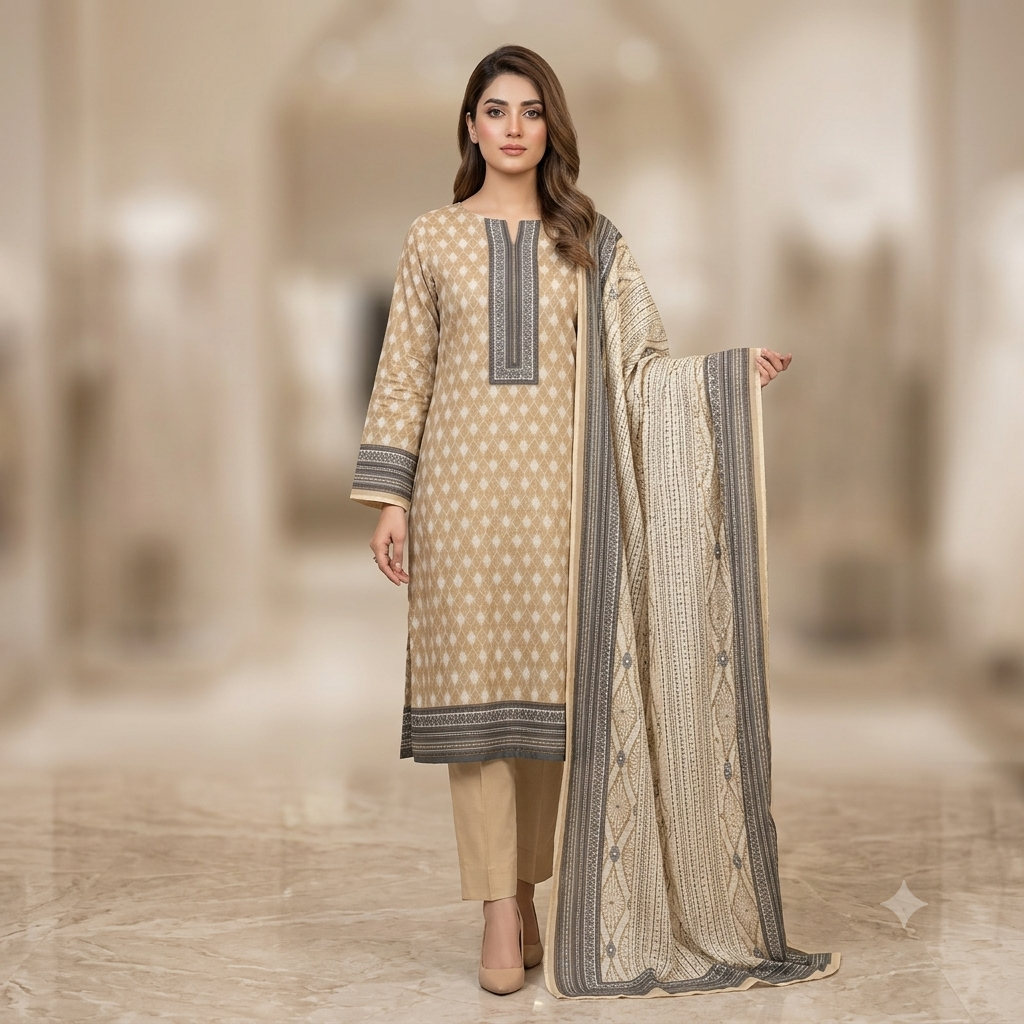 Noor Premium Lawn 3PC