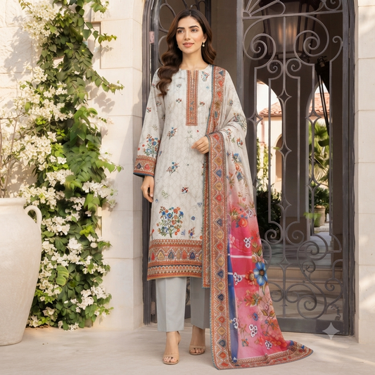 Noor Premium Lawn 3PC