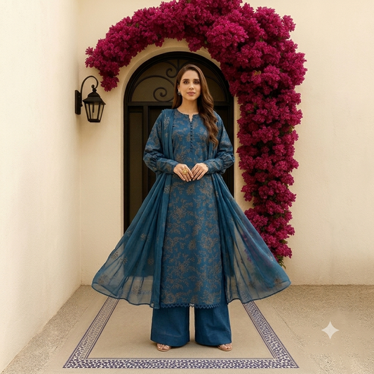 Bareeze Exclusive Lawn Collection 2026 – Premium EMB 3PC