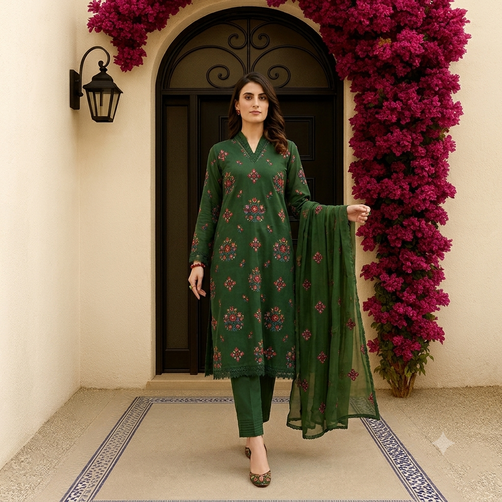 Bareeze Exclusive Lawn Collection 2026 – Premium EMB 3PC
