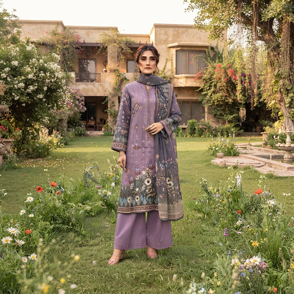 Bamber Chiffon Dupatta