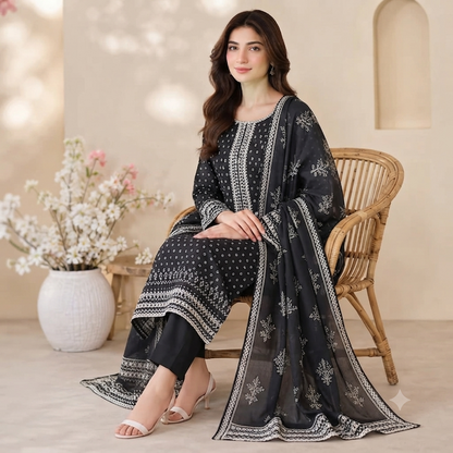 Minakari Lawn 3PC – Adorable Summer Collection