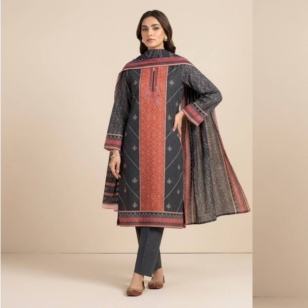 Zarqoon Lawn 3PC – Soft Edition