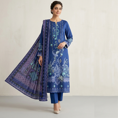 Zarqoon Lawn 3PC – Soft & Elegant Edition 0 Reviews
