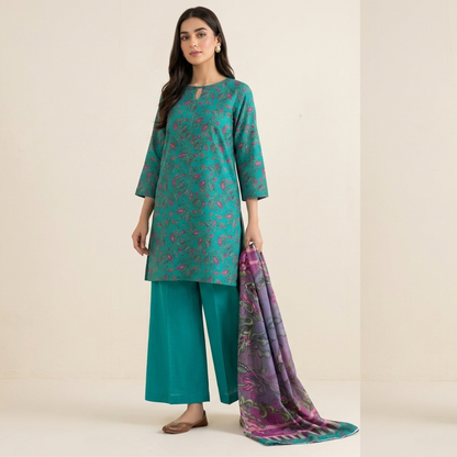 Summer Original Printed Lawn 3-PC