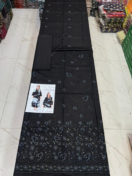 ZARQASH Luxe EMB Lawn 2PC – Summer Edit