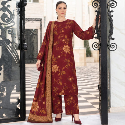 Branded Classic Khaddar 3PC