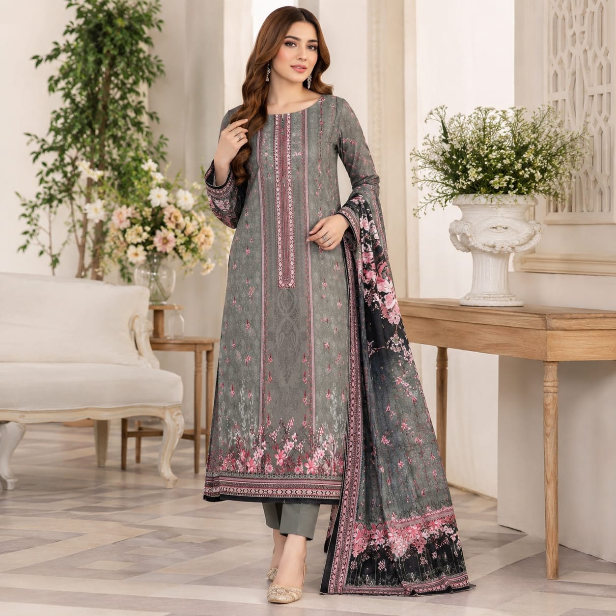 Noor Premium Lawn 3PC