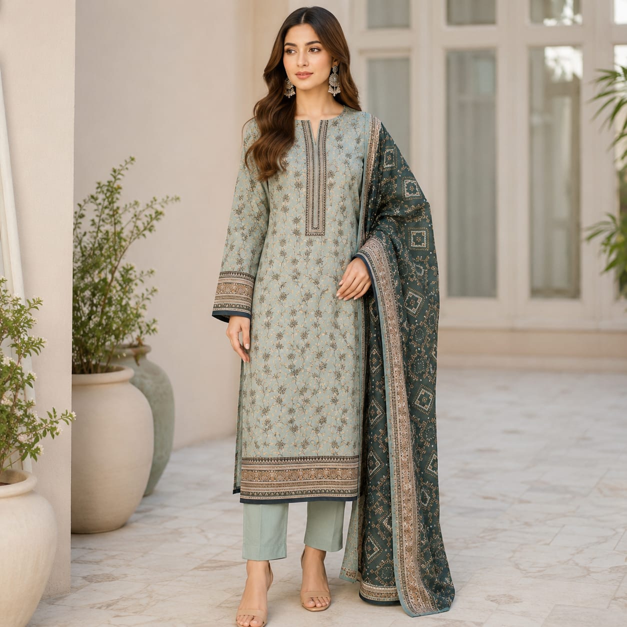 Minakari Lawn 3PC – Adorable Summer Collection