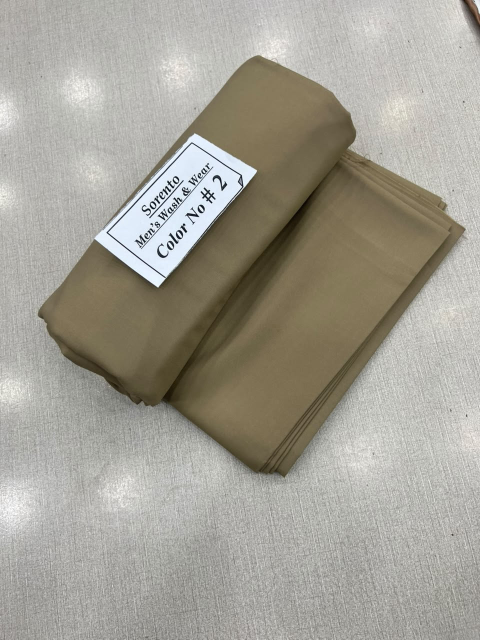 Sorento Men’s Wash & Wear Fabric