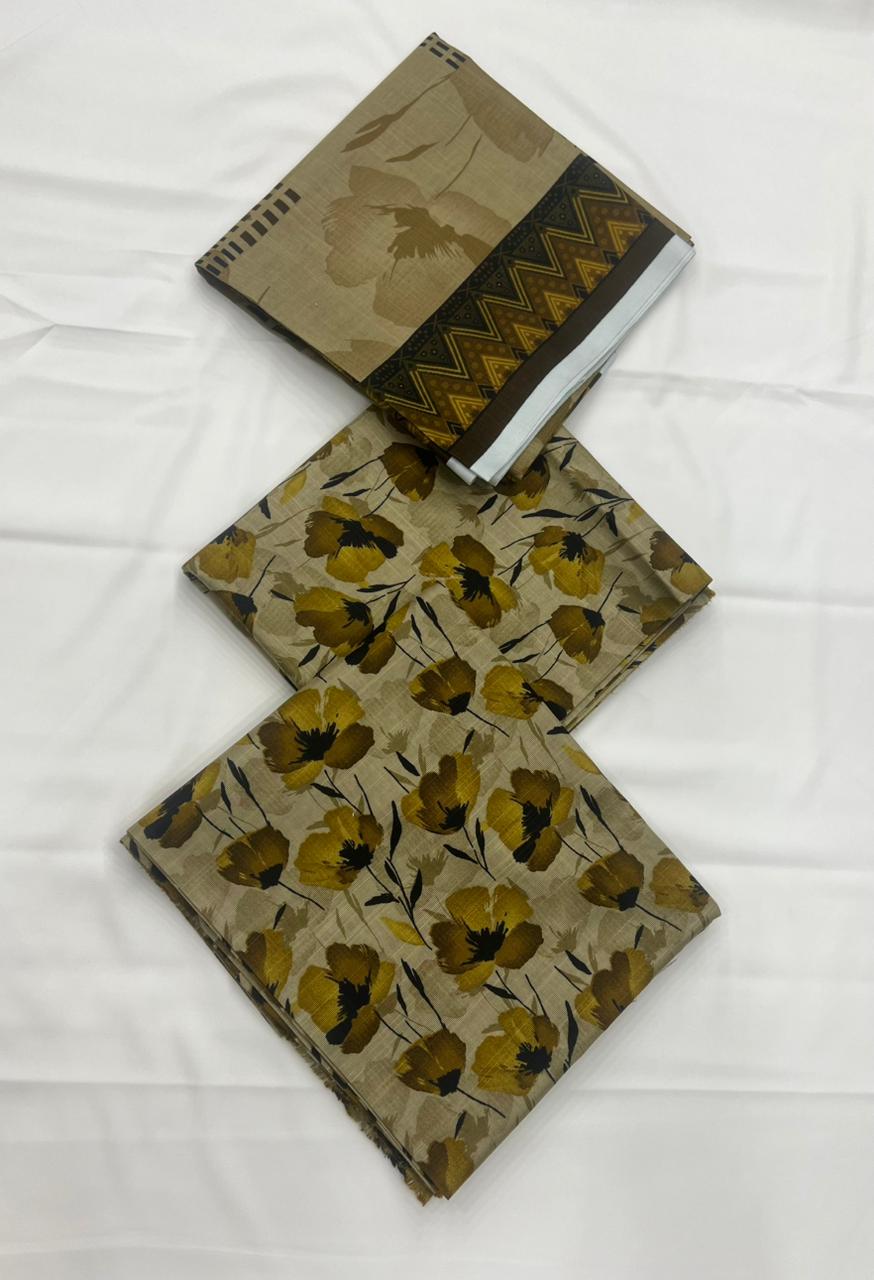 Branded Classic Khaddar 3PC