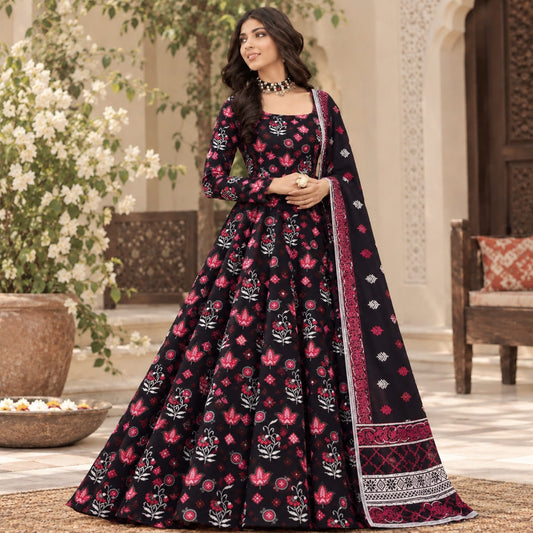 Bareeze Printed Linen 3PC
