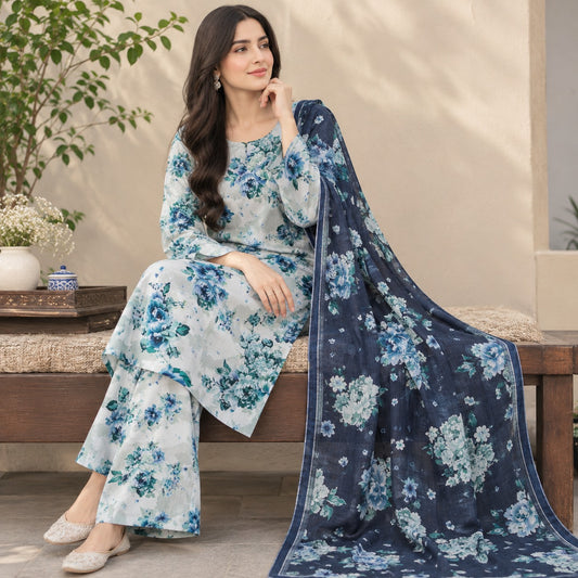 BAROQUE SLUB LINEN 3PC