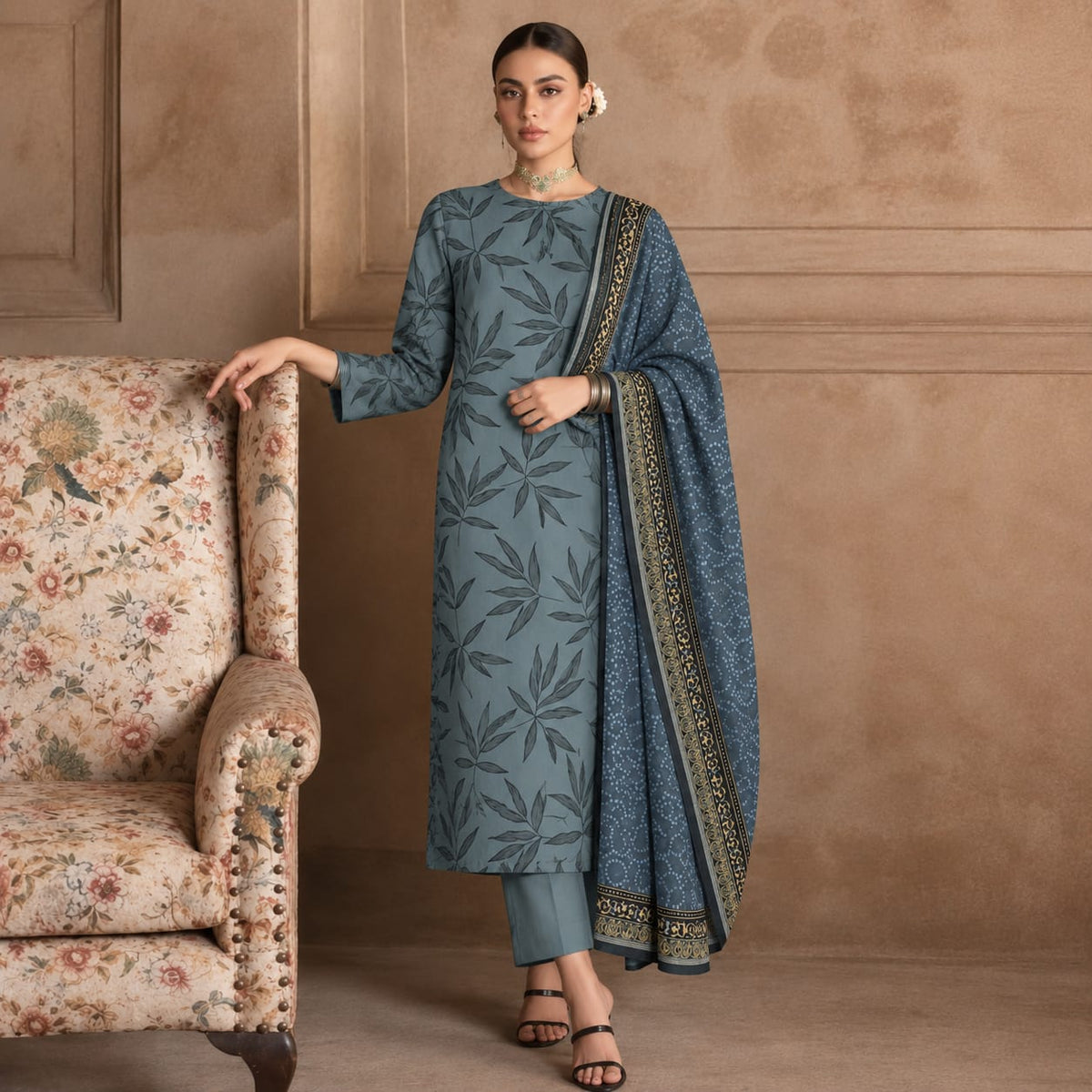 Dhanak Mareena 3-Piece