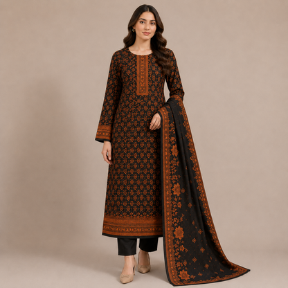 Resham Chamki Lawn 3PC Unstitched – Summer Special