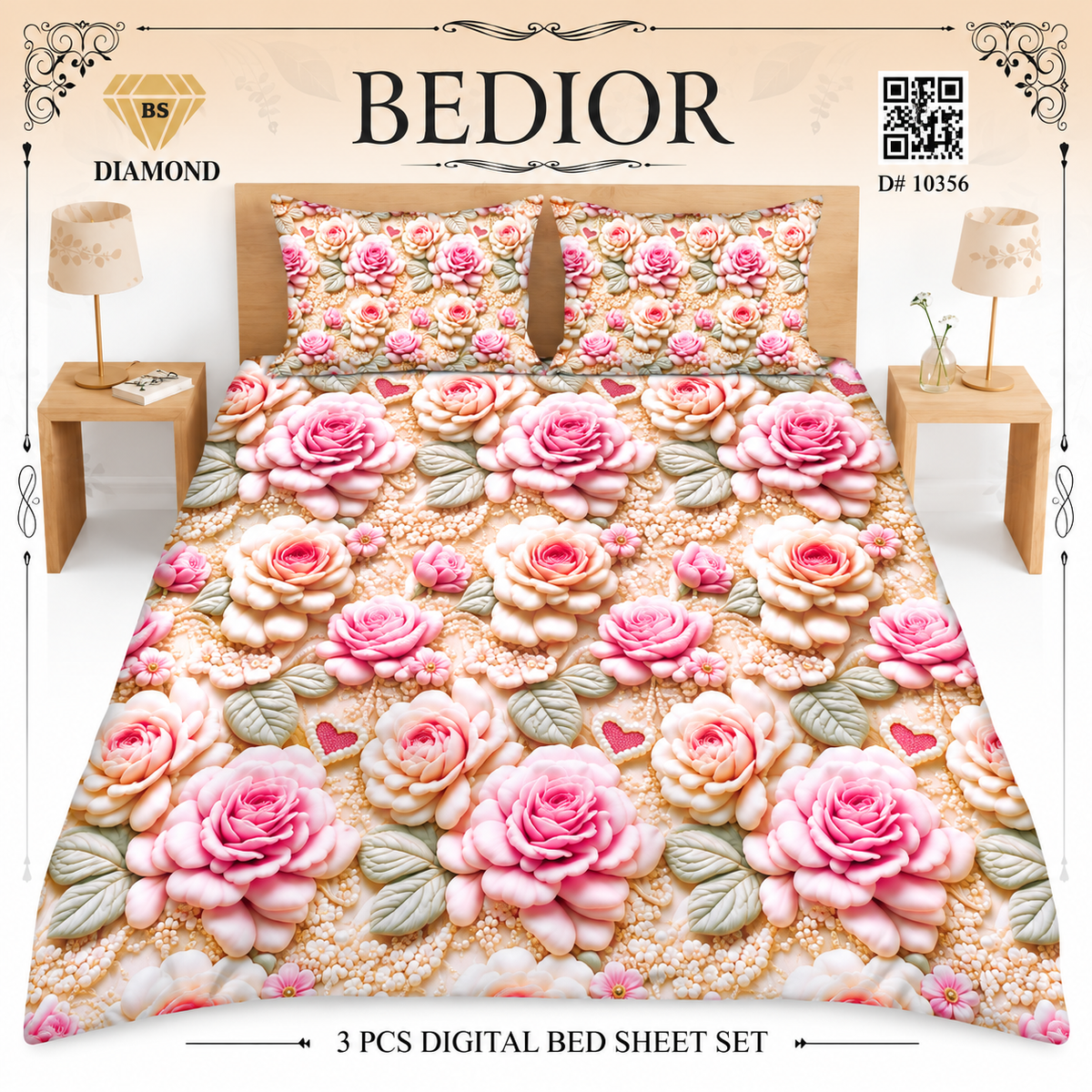 3 PC BEDDING COLLECTION 10356